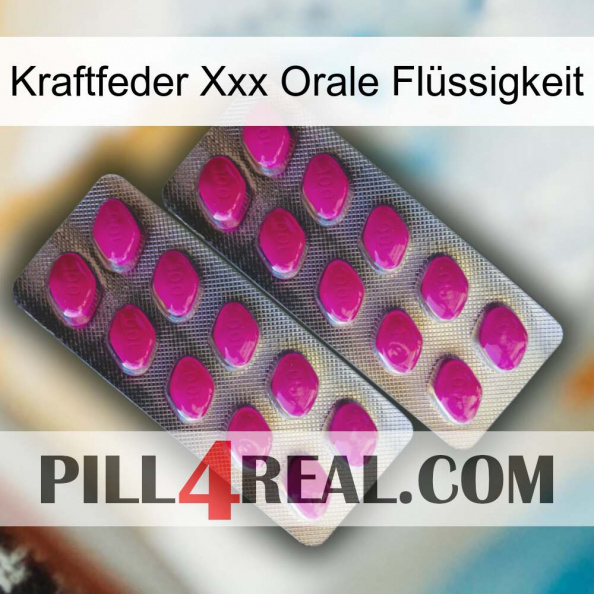 Kraftfeder Xxx Orale Flüssigkeit 10